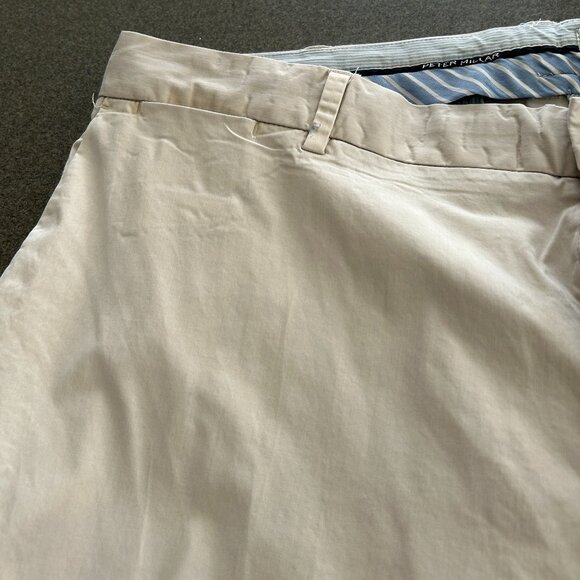 Peter Millar Men's Khaki Pants - Lt Tan - Size 42 - Picture 3 of 10